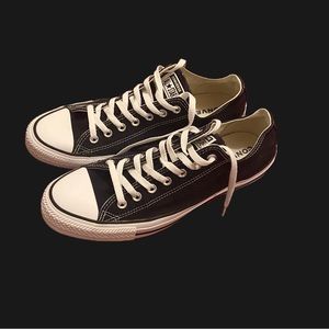 Black Low Top Converse